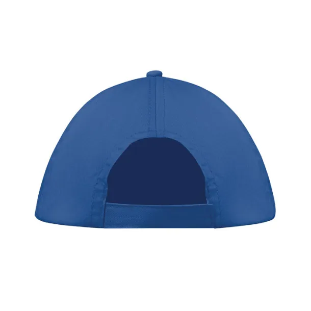 BUZZ 5 panel baseball cap Royal blue