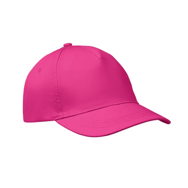 BUZZ 5 panel baseball cap Fuchsia