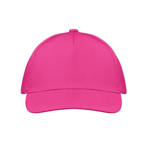 BUZZ 5 panel baseball cap Fuchsia