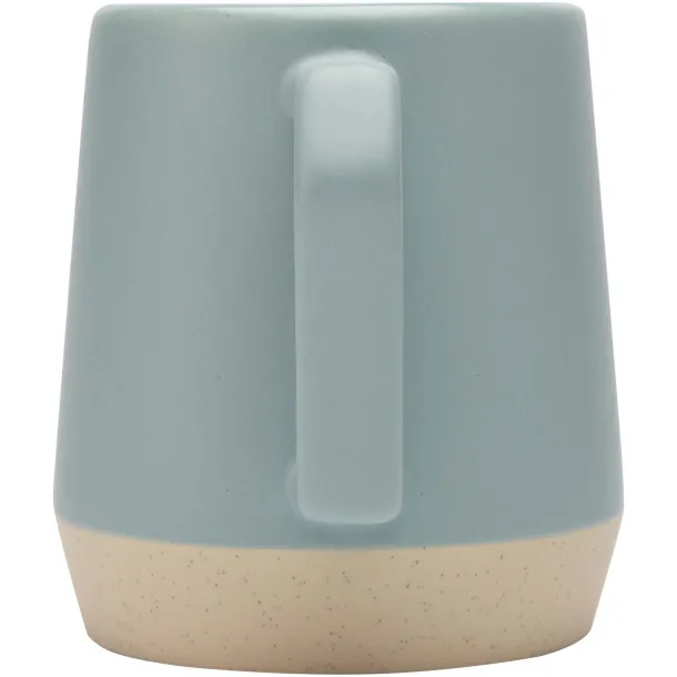 Dolce 300 ml ceramic mug with matt finish Reef blue