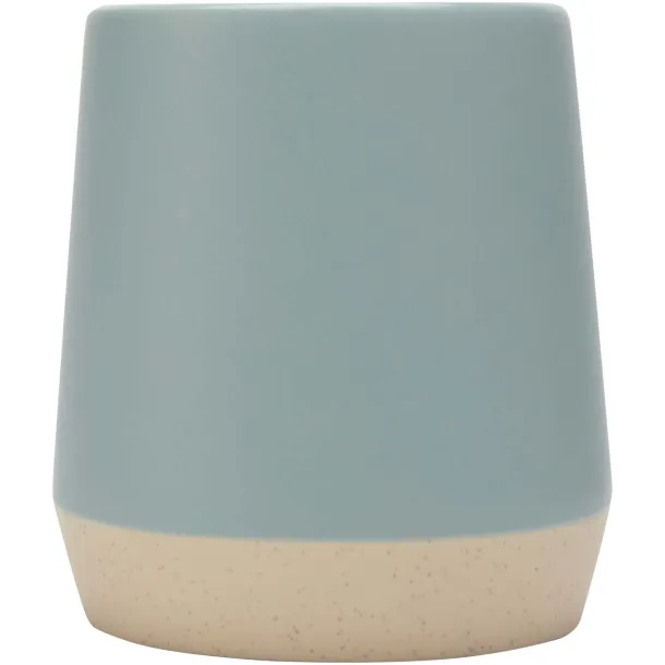 Dolce 300 ml ceramic mug with matt finish - Unbranded Reef blue