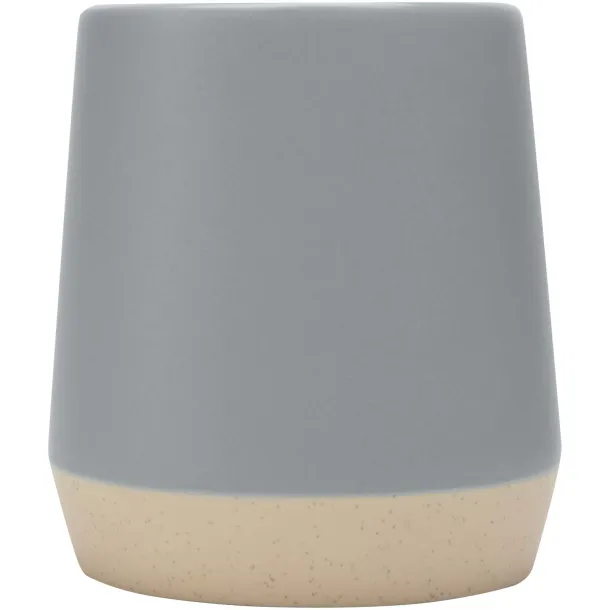 Dolce 300 ml ceramic mug with matt finish Grey