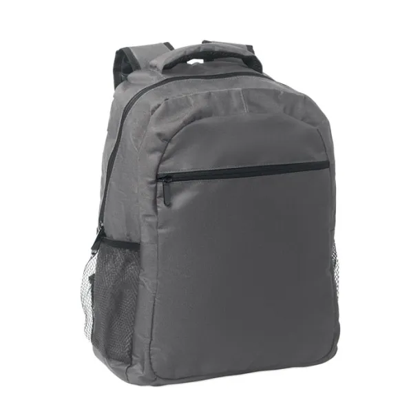 PUTER / TOPPER 600D RPET backpack trolley stone grey