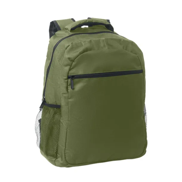 PUTER / TOPPER 600D RPET backpack trolley army green