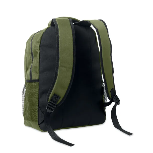 PUTER / TOPPER 600D RPET ruksak za 15" laptop army green