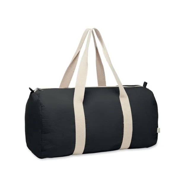 SINN Recycled cotton sports bag Black