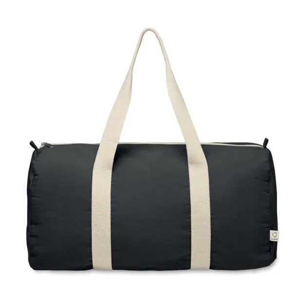 SINN Recycled cotton sports bag Black