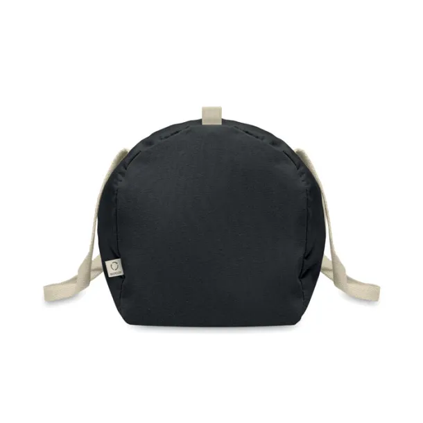 SINN Recycled cotton sports bag Black