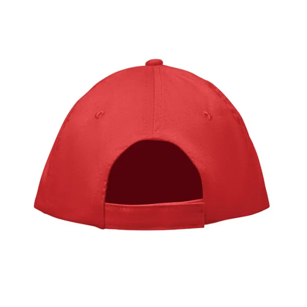 SUNNY 5 panel baseball cap Red