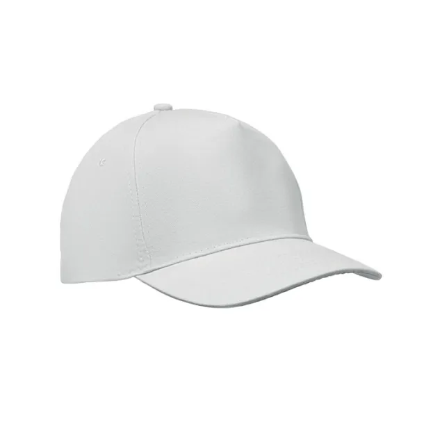 SUNNY 5 panel baseball cap White