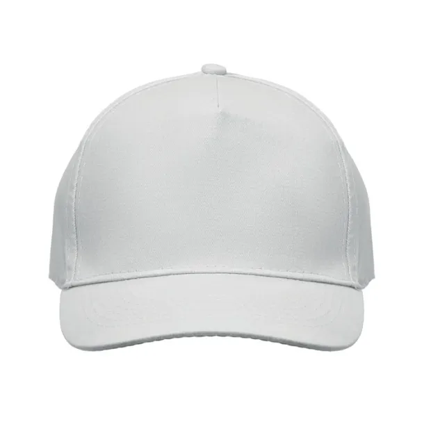 SUNNY 5 panel baseball cap White