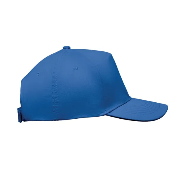 SUNNY 5 panel baseball cap Royal blue