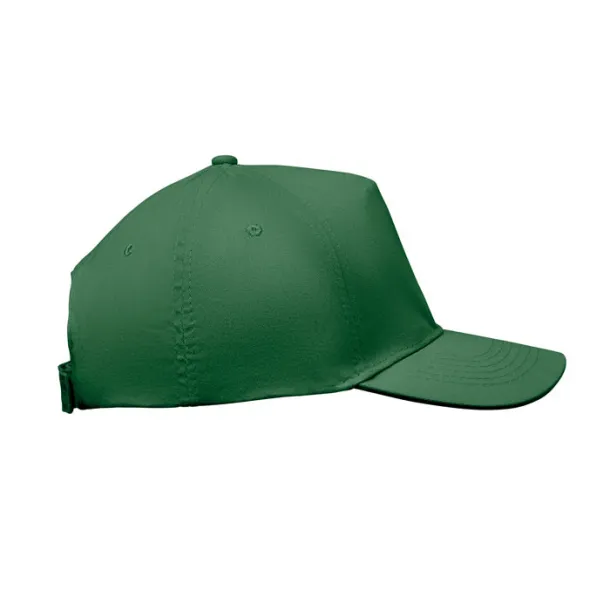 SUNNY 5 panel baseball cap Dark green