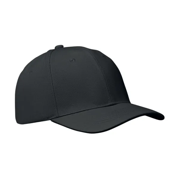 BUFFALO 6 panel baseball cap Black