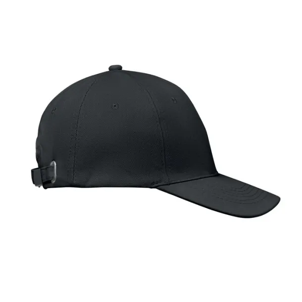 BUFFALO 6 panel baseball cap Black