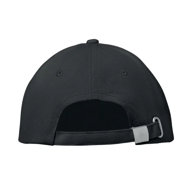 BUFFALO 6 panel baseball cap Black