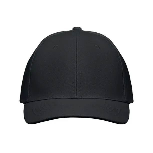 BUFFALO 6 panel baseball cap Black