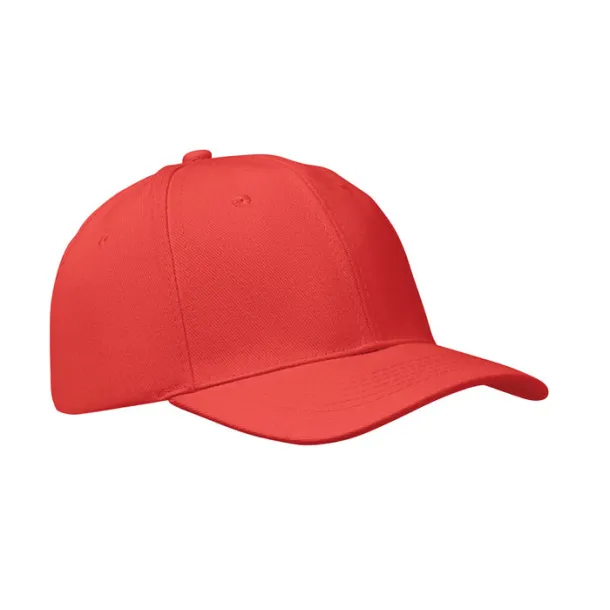 BUFFALO 6 panel baseball cap Red