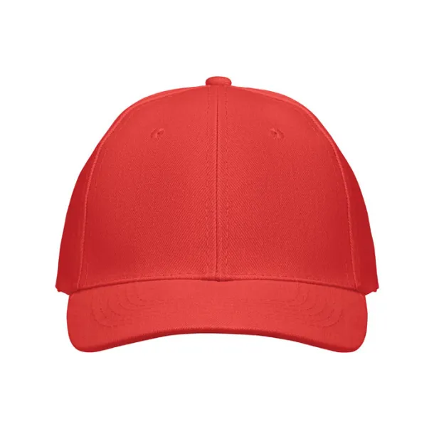 BUFFALO 6 panel baseball cap Red