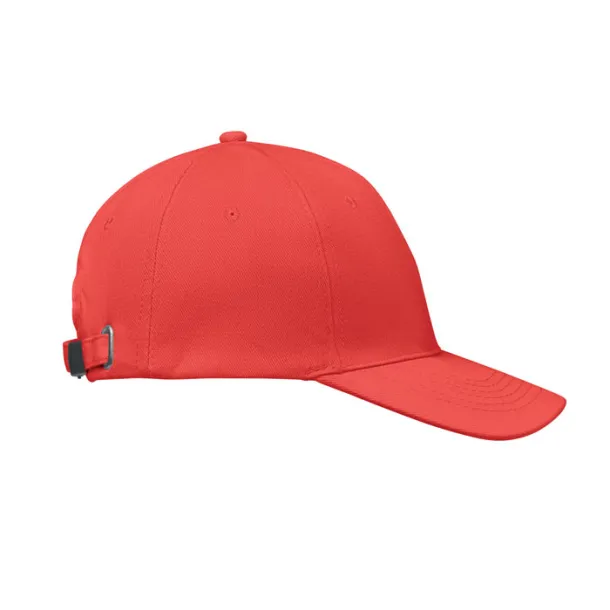 BUFFALO 6 panel baseball cap Red