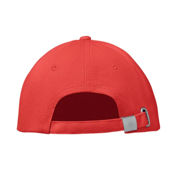 BUFFALO 6 panel baseball cap Red