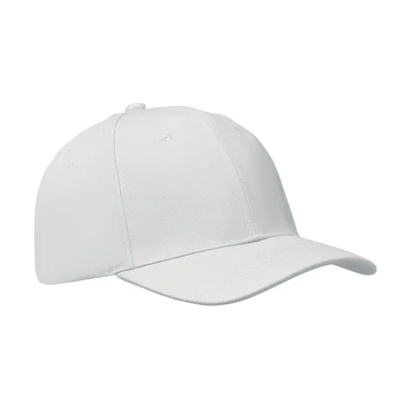 BUFFALO 6 panel baseball cap White