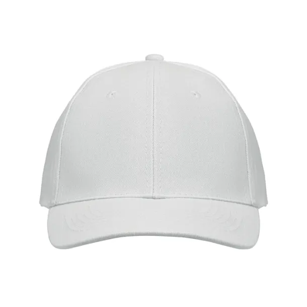 BUFFALO 6 panel baseball cap White