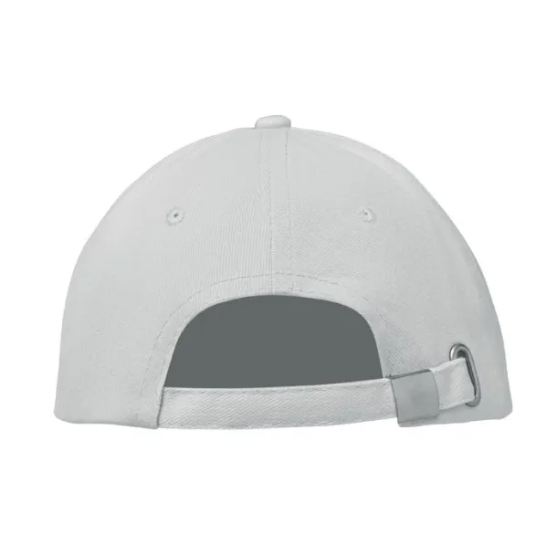 BUFFALO 6 panel baseball cap White