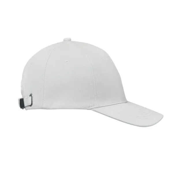 BUFFALO 6 panel baseball cap White