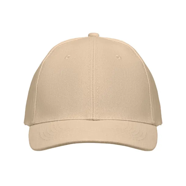 BUFFALO 6 panel baseball cap Beige