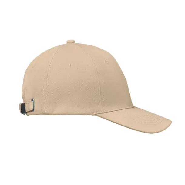 BUFFALO 6 panel baseball cap Beige