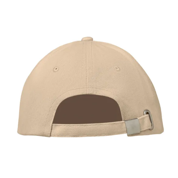 BUFFALO 6 panel baseball cap Beige