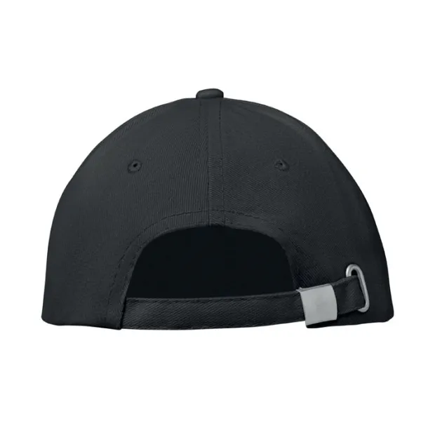 BUFFALO 6 panel baseball cap Black Black