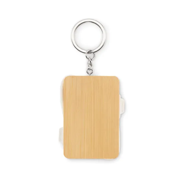 BUPOW Key ring charging cable Wood