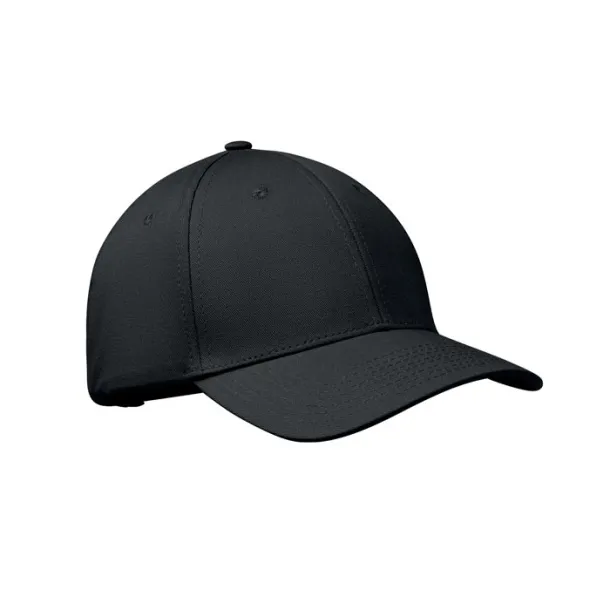 BAHAMAS 6 panel cotton baseball cap Black