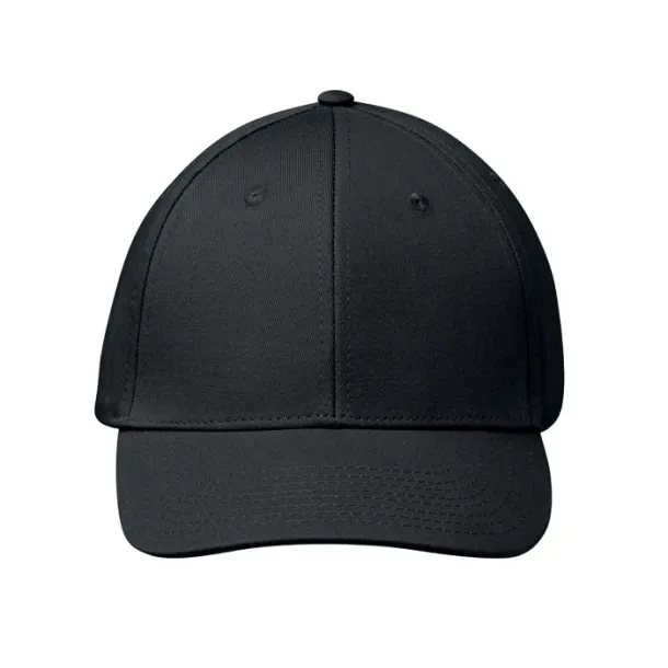 BAHAMAS 6 panel cotton baseball cap Black