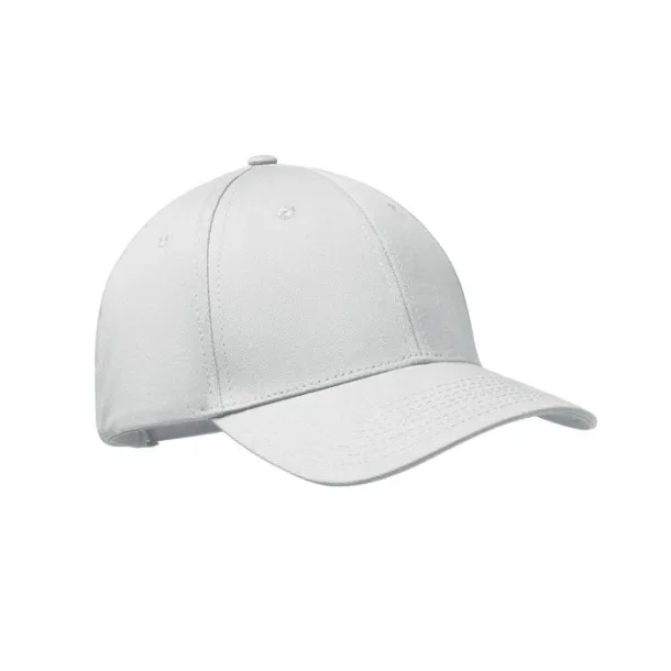 BAHAMAS 6 panel cotton baseball cap White