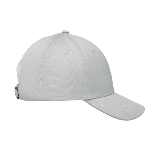 BAHAMAS 6 panel cotton baseball cap White