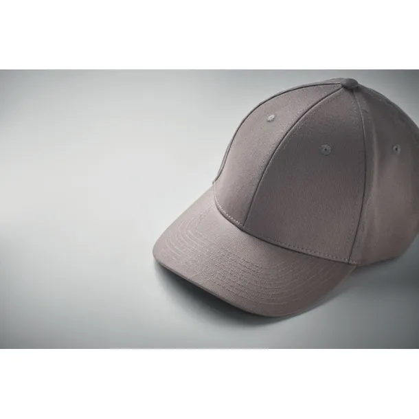 BAHAMAS 6 panel cotton baseball cap Grey