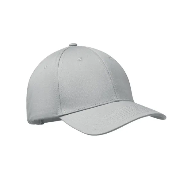 BAHAMAS 6 panel cotton baseball cap Silver