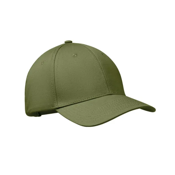 BAHAMAS 6 panel cotton baseball cap army green