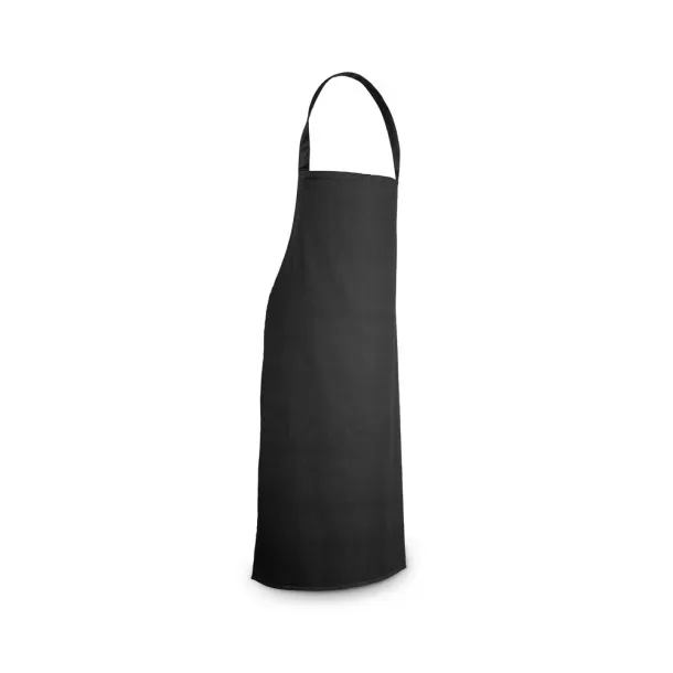 CUMIN Cotton twill apron (180 g/m²) Black