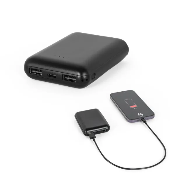 LEAKEY 8 Prijenosna baterija od recikliranog ABS-a (100% rABS), 8 000 mAh