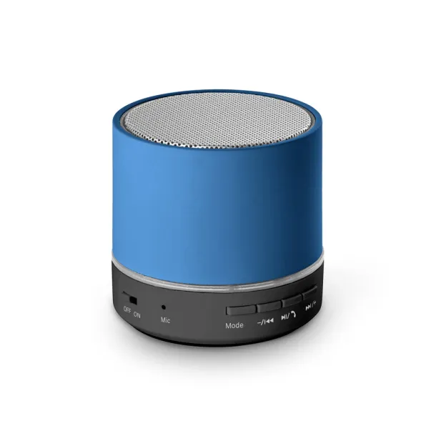 RE-PEREY 3W portable speaker with 4h30m battery life on recycled ABS (100% rABS) Blue