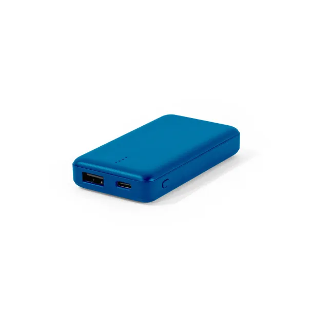 SHERYL Power bank 4.000 mAh in recycled ABS (100% rABS) Blue