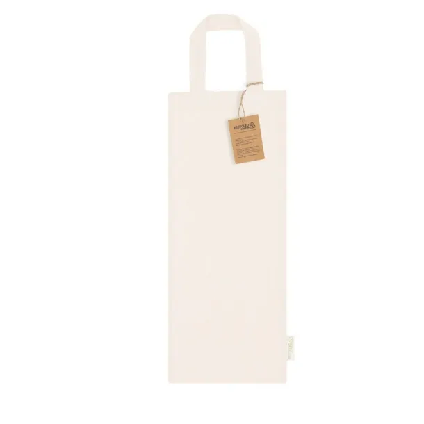  Recycled cotton shopping bag beige