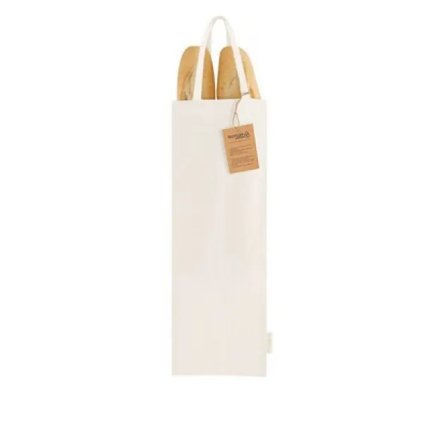  Recycled cotton shopping bag beige