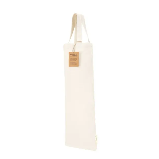  Torba za kupovinu od recikliranog pamuka 140 g/m² beige