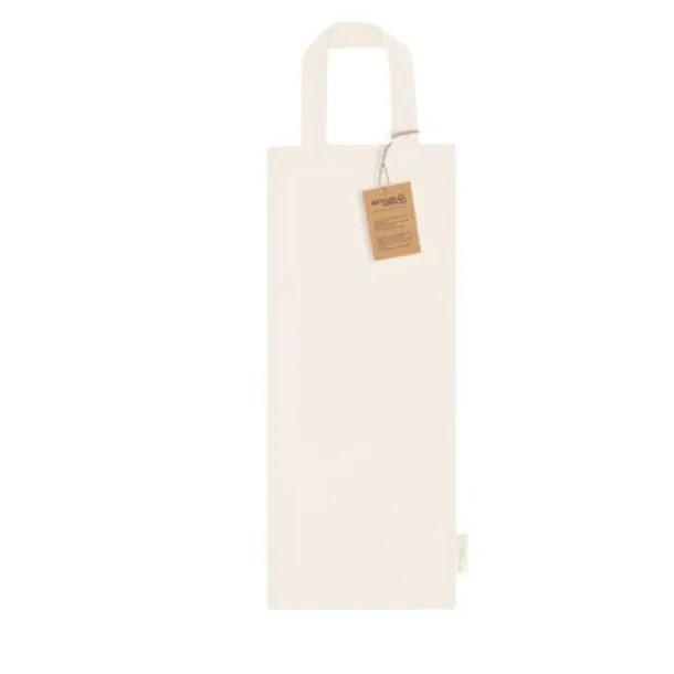  Recycled cotton shopping bag beige