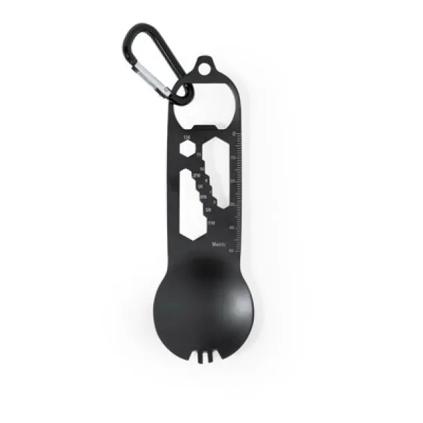  Multifunctional tool, 16 functions, carabiner black